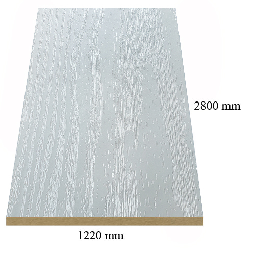 2274 Pearl Wood - PVC coated 18 mm MDF